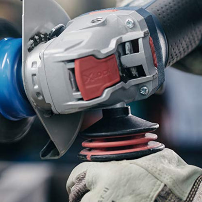 Bosch Professional Winkelschleifer GWX 19-125 S (1900 Watt, für X-Lock Zubehör, ScheibenØ: 125 mm, inkl. Anti-Vibrationshandgriff, Schutzhaube, im Karton)