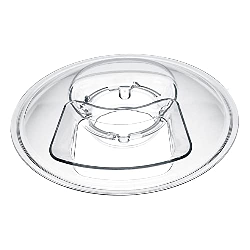 Bosch Siemens 12013427 ORIGINAL Rührschüsselabdeckung Deckel Plastikdeckel Kunststoffdeckel Spritzschutz Schüsselabdeckung Spritzschutzdeckel Küchenmaschinendeckel Rührschüssel Küchenmaschine