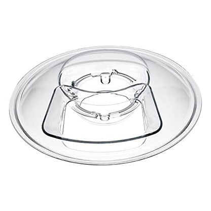 Bosch Siemens 12013427 ORIGINAL Rührschüsselabdeckung Deckel Plastikdeckel Kunststoffdeckel Spritzschutz Schüsselabdeckung Spritzschutzdeckel Küchenmaschinendeckel Rührschüssel Küchenmaschine