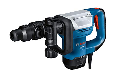 Bosch Professional Schlaghammer GSH 5 (SDS max., Schlagenergie 7,5 J, 1.100 Watt, inkl. Spitzmeißel & Werkzeugkoffer)