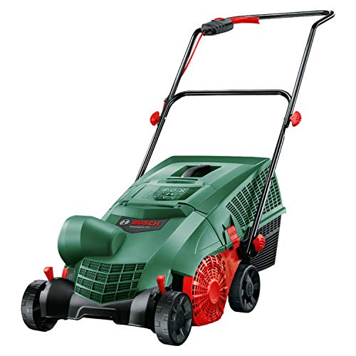 Bosch Home and Garden Elektro Rasenlüfter UniversalRake 900 (900 W, Arbeitsbreite: 32 cm, Fassungsvermögen der Fangbox: 50 l, im Karton)