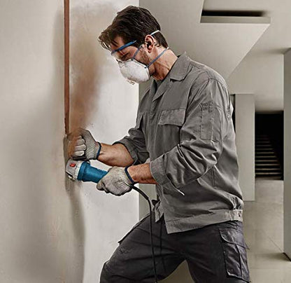 Bosch Professional Winkelschleifer GWS 750 (Scheiben-Ø 115 mm, 750 Watt, inkl. Zusatzhandgriff, Aufnahmeflansch, Spannmutter, Schutzhaube, Zweilochschlüssel, Karton)