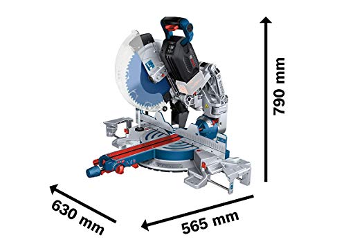 Bosch Professional BITURBO Akku-Gehrungssäge GCM 18V-305 GDC (inkl. Sägeblatt, Connectivity-Modul, Staubbeutel, ohne Akkus und Ladegerät, im Karton)