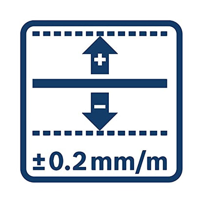Bosch Professional Linienlaser GLL 3-80 (roter Laser, max. Arbeitsbereich: 30 m, 4x AA Batterie, im Handwerkerkoffer), Blau