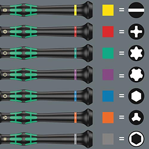 Wera 2067 Elektroniker-Torx HF-Schraubendreher mit Haltefunktion, TX 4 x 40 mm, 05118180001
