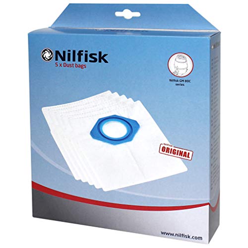 Nilfisk 107418500 DUST BAG FLEECE GM 80C 5 PCS, Advance