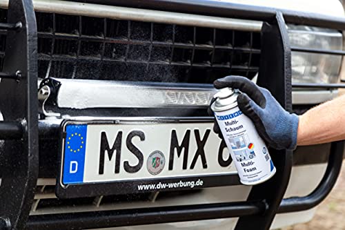 WEICON Multi-Schaum 400 ml | Universal Schaumreiniger für Polster, Scheiben, Kunststoff & Metall | biologisch abbaubar