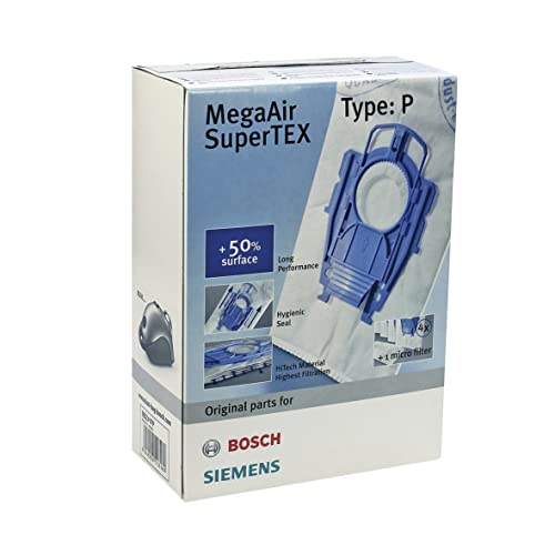 Bosch Filterbeutel Mikrofilter 4 Stk für Staubsauger Bodenstaubsauger 00468264