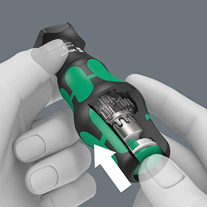 Wera '05057482001 Kraftform Kompakt Turbo 1 Getriebe-Schraubendreher-Satz, 19-teilig