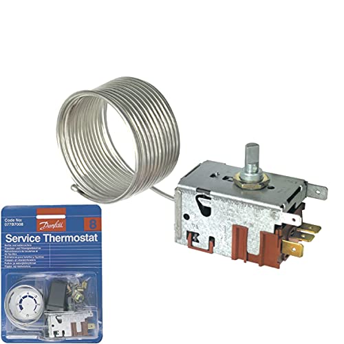Thermostat 077B7008 Danfoss Nr.8 Temperaturregler mit Zubehör Flaschenkühler