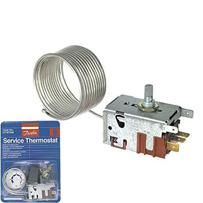 Thermostat 077B7008 Danfoss Nr.8 Temperaturregler mit Zubehör Flaschenkühler