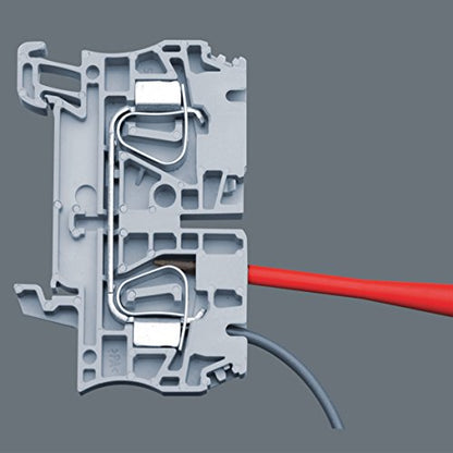 Wera 05006470001 165 iS PZ/S # 1 + 2, VDE-isolierter Schraubendrehersatz mit reduziertem Klingendurchmesser, PZ/S # 1 + 2