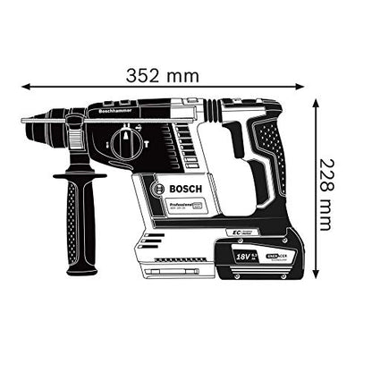 Akku-Bohrhammer BOSCH PROFESSIONAL SDS plus GBH 18V-26 Solo L-BOXX