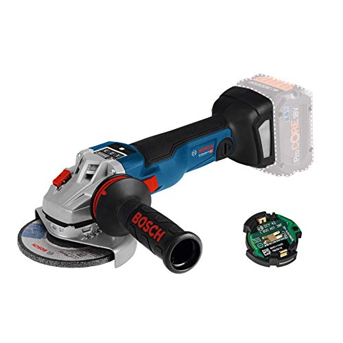 Bosch Professional 18V System Akku Winkelschleifer GWS 18V-10 SC (Scheiben-Ø: 125 mm, inkl. Connectivity-Modul, ohne Akkus und Ladegerät, in L-BOXX)