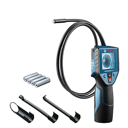 Bosch Professional Inspektionskamera GIC 120 (Kabellänge: 120 cm, Display: 2,7’’, 4x AA-Batterie, im Karton)