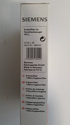 Siemens VZ92L50 Papieraustauschfilter