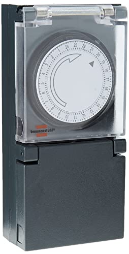 Brennenstuhl 1506465 mechanische Zeitschaltuhr MZ 44 IP 44