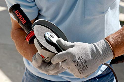 Bosch Professional Winkelschleifer GWS 17-125 CI (Scheibendurchmesser 125 mm, 1.700 Watt, inkl. Spannmutter, Schutzhaube, Zweilochschlüssel, Zusatzhandgriff)