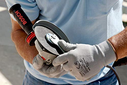 Bosch Professional Winkelschleifer GWS 17-125 CI (Scheibendurchmesser 125 mm, 1.700 Watt, inkl. Spannmutter, Schutzhaube, Zweilochschlüssel, Zusatzhandgriff)