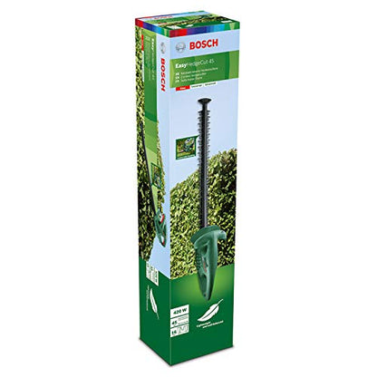 Bosch Elektrische Heckenschere EasyHedgeCut 45 (420 W, Messerlänge 45 cm, im Karton) Classic Green