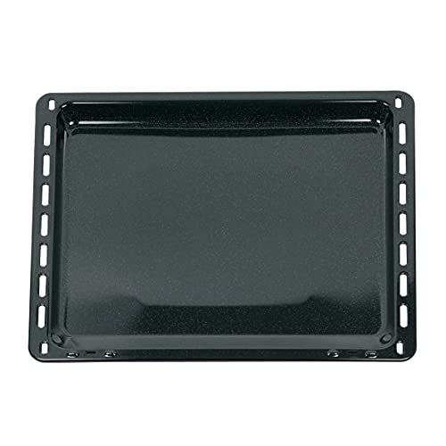 ORIGINAL AEG Electrolux 353193923 3531939233 Backblech Blech Ofenblech Backofenblech Kuchenblech Pizzablech Fettpfanne emailliert 425x370x23mm Backofen Herd Ofen auch Zanussi Zanker