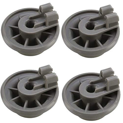 4X Korbrollen, Geschirrspüler Unterkorb Räder für Bosch Siemens Neff Küppersbusch Balay 611475 00611475 436718 Spülmaschine