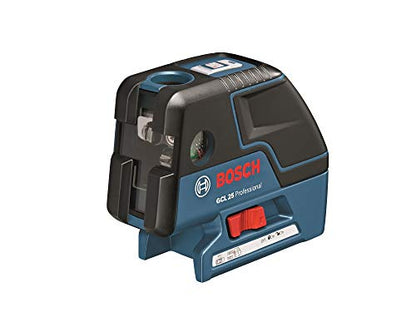 Bosch Professional GCL 25, ± 4° Selbstnivellierbereich, IP 54 Staub- und Spritzwasserschutz, BT 150, Schutztasche, L-BOXX-Einlage, 4 x 1,5-V-LR6 (AA)