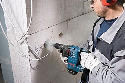 Bosch Professional Bohrhammer GBH 3-28 DRE (SDS Plus, inkl. Zusatzhandgriff, Tiefenanschlag 210 mm, Fetttube, Maschinentuch, im Handwerkerkoffer)