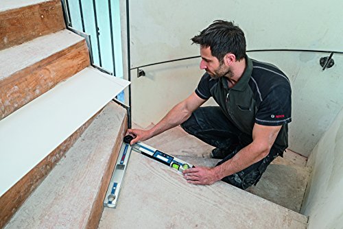 Bosch Professional Digitales Winkelmessgerät GAM 220 (schenkellänge: 0 - 220º, Länge: 40 cm)