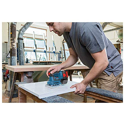 Bosch Professional 18V System Akku Schwingschleifer GSS 18V-10 (Schwingkreis-Ø: 1,6 mm, ohne Akkus und Ladegerät, im Karton)