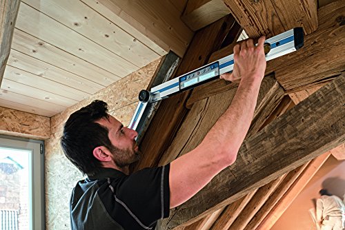 Bosch Professional Digitaler Winkelmesser und Neigungsmesser GAM 270 MFL (Laserpräzision, Gehrungswinkelberechnung, Schenkellänge: 0 - 270º, Länge: 60 cm)