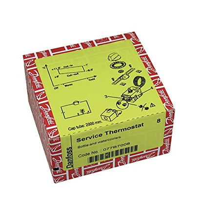 Thermostat 077B7008 Danfoss Nr.8 Temperaturregler mit Zubehör Flaschenkühler