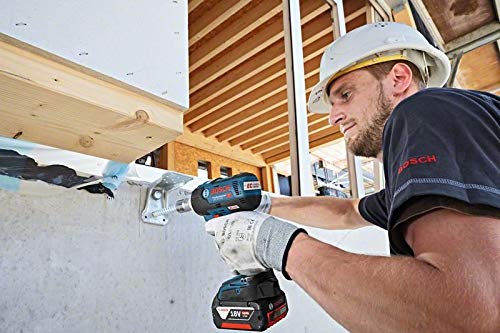 Bosch Professional 18V System Akku Drehschlagschrauber GDS 18V-300 (inkl. 2 x ProCORE18V 4.0 Ah, GAL 18V-40, L-BOXX) Blau