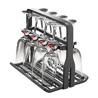 Universal Geschirrspüler Wein Glas Korb Rack (8 Gläser)
