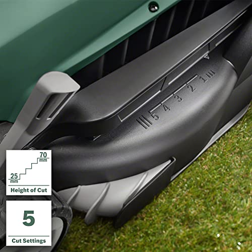 Bosch Home and Garden Akku Rasenmäher EasyRotak 36-550 (36 V, 1 Akku 4,0 Ah, Schnittbreite: 37 cm, Rasenflächen bis 550 m2, im Karton) Neues Design | EasyRotak