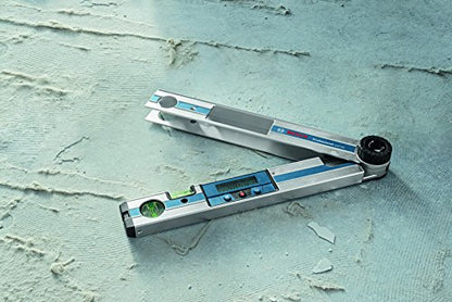 Bosch Professional Digitales Winkelmessgerät GAM 220 (schenkellänge: 0 - 220º, Länge: 40 cm)