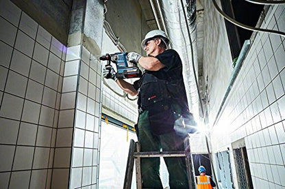 Bosch Professional 36V Akku Bohrhammer GBH 36 VF-LI Plus (inkl. 2x 36V GBA 4.0Ah Akku, Wechselfutter SDS plus, Tiefenanschlag 310 mm, Schnellwechselbohrfutter 13 mm, Zusatzhandgriff, L-BOXX 238)