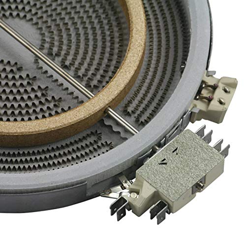 HiLight Zweikreis Strahlheizkörper für Bosch Siemens Neff Constructa Gaggenau 2200W/1000W 356337 00356337 EGO 1051213432