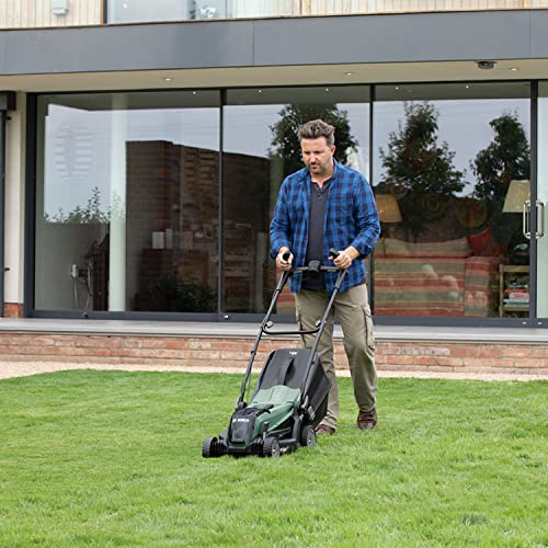 Bosch Home and Garden Akku Rasenmäher EasyRotak 36-550 (36 V, 1 Akku 4,0 Ah, Schnittbreite: 37 cm, Rasenflächen bis 550 m2, im Karton) Neues Design | EasyRotak