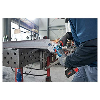 Bosch Professional 18V System Akku Winkelschleifer GWS 18V-10 SC (Scheiben-Ø: 125 mm, inkl. Connectivity-Modul, ohne Akkus und Ladegerät, in L-BOXX)