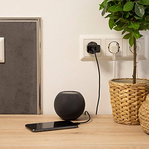 ANSMANN 2-Port Dual USB Ladegerät 2.4A - USB Charger mit Smart-IC Ladesteuerung, Netzteil besonders geeignet für iPhone, Samsung Galaxy, Huawei, Xiaomi, Tablet, GoPro, e-Book Reader, etc.