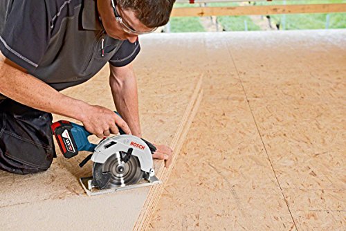 Bosch Professional 18V System Akku Kreissäge GKS 18V-57 (Sägeblatt-Ø: 165 mm, Schnitttiefe: 57 mm, ohne Akkus und Ladegerät, im Karton)