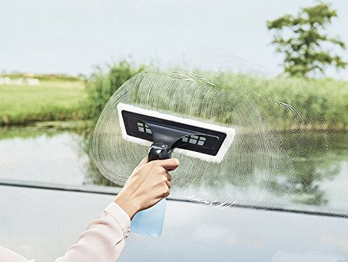 AEG ABPK01 Zubehör-Set für WX7 Fensterreiniger (2 Mikrofaser Wischbezüge, 2 Abziehlippen, 2x 20ml Reinigungskonzentrat für 2 Anwendungen, Set für eine perfekte und streifenfreie Reinigungsleistung)