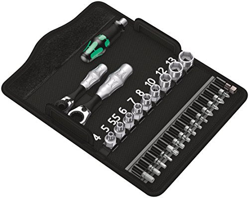 Wera 05135918001 Kraftform Kompakt Zyklop Mini 2, 27-teilig, One Size