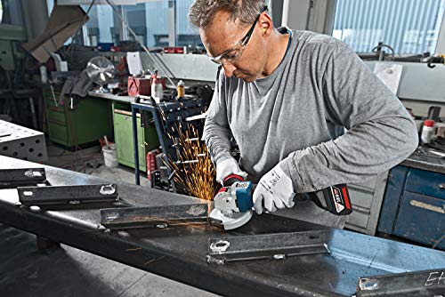 Bosch Professional 18V System Winkelschleifer GWX 18V-10 (Scheibendurchmesser 125 mm, mit X-LOCK-Aufnahme, ohne Akkus und Ladegerät, in L-BOXX)