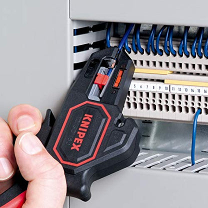 KNIPEX 12 62 180 Automatische Abisolierzange 180 mm, Schwarz