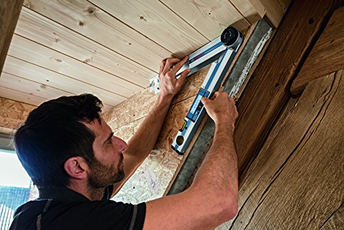 Bosch Professional Digitales Winkelmessgerät GAM 220 (schenkellänge: 0 - 220º, Länge: 40 cm)