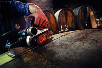 Bosch Professional Hobel GHO 40-82 C (850 Watt, inkl. Staubbeutel, Hobelmesser, Parallelanschlag, Falztiefenanschlag, L-BOXX 238)