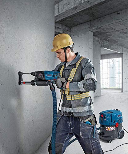 Bosch Professional Bohrhammer GBH 2-21 (mit SDS plus, inkl. 3x Drill Bit SDS plus, (6/8/10 mm), Zusatzhandgriff, Maschinentuch, Tiefenanschlag, im Handwerkerkoffer)
