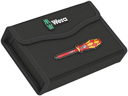 Wera 05136027001 Kraftform Kompakt VDE 17 extra slim 1, Isolierter Schraubendrehersatz, 17-teilig